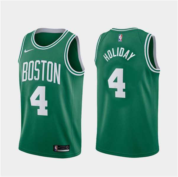 Mens Boston Celtics #4 Jrue Holiday Green 2023 Association Edition Stitched Basketball Jersey Dzhi->boston celtics->NBA Jersey